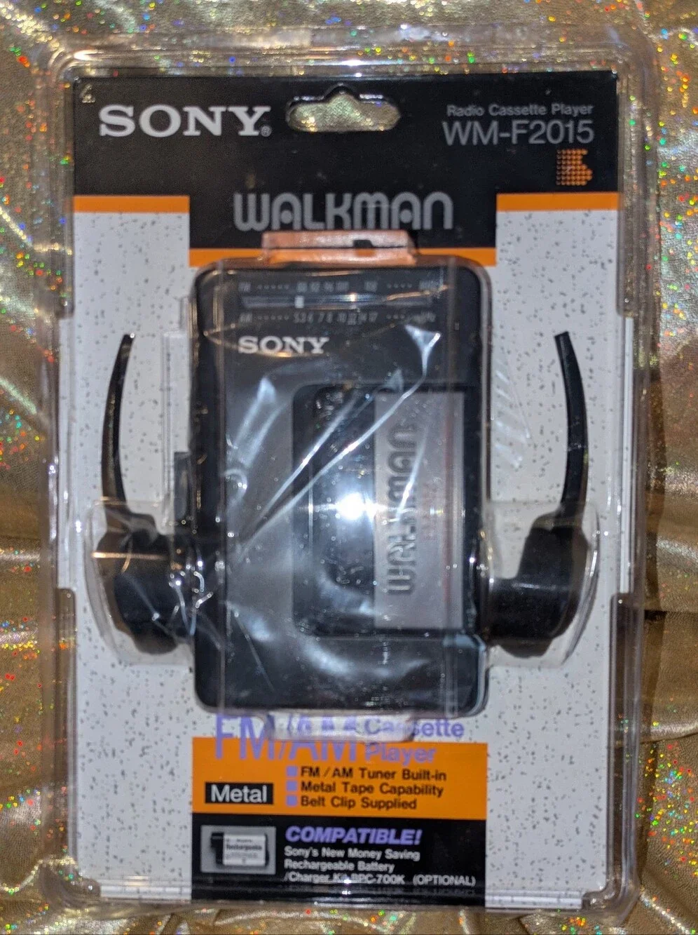 Sony Walkman WM-F2015 Portable Radio Am/Fm Cassette Player NEW
